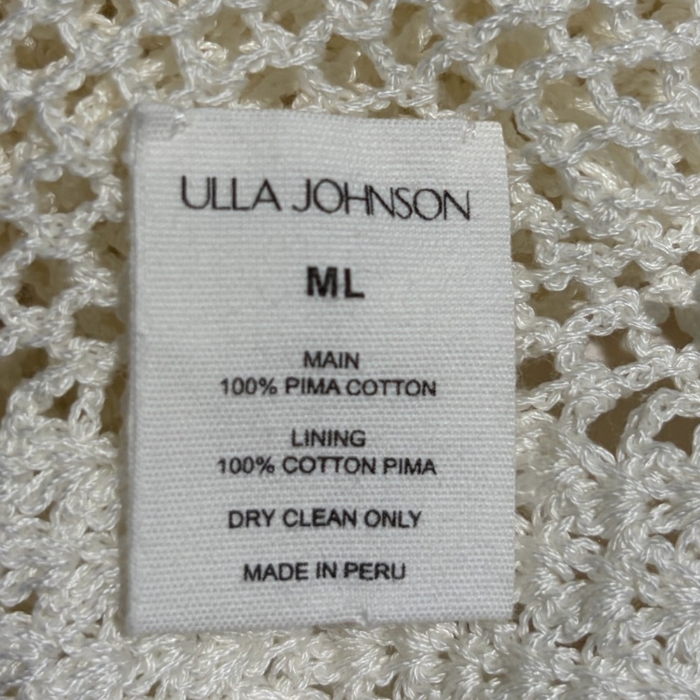 Ulla Johnson Layana Top in Pristine - Picture 5 of 6
